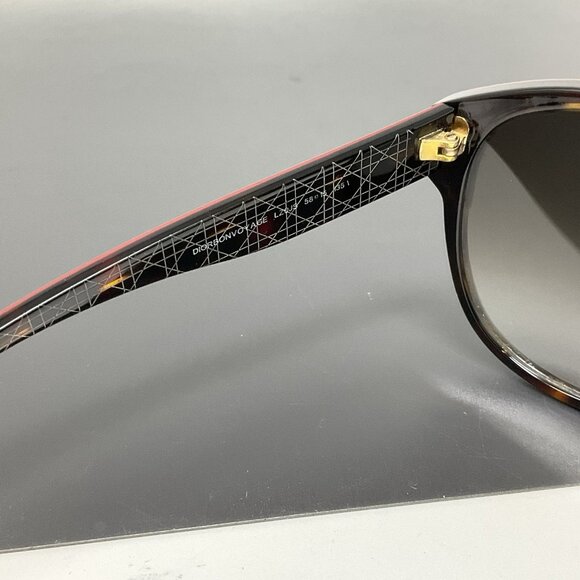 Dior Diorvonvoyage LZ0JS Red Sunglasses Frame Only SCRATCHED LENSES main image 16